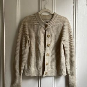 Everlane Alpaca Button-up Cardigan